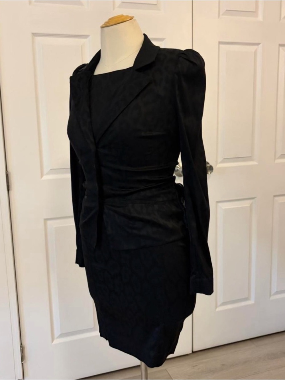 Betsey Johnson Black Structured Women's Blazer and Dress